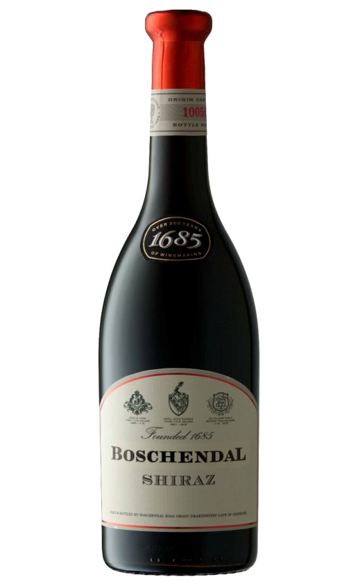 Wine Boschendal 1685 Shiraz 2019