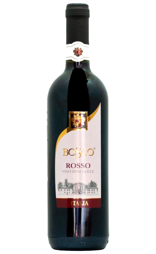 Вино Bosco Rosso Semi Dolce