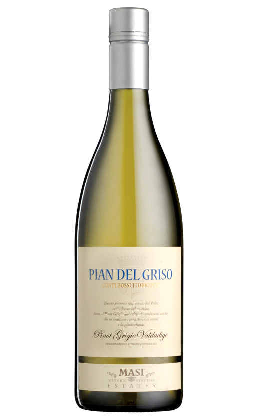 Wine Bossi Fedrigotti Pian Del Griso Pinot Grigio Valdadige 2016