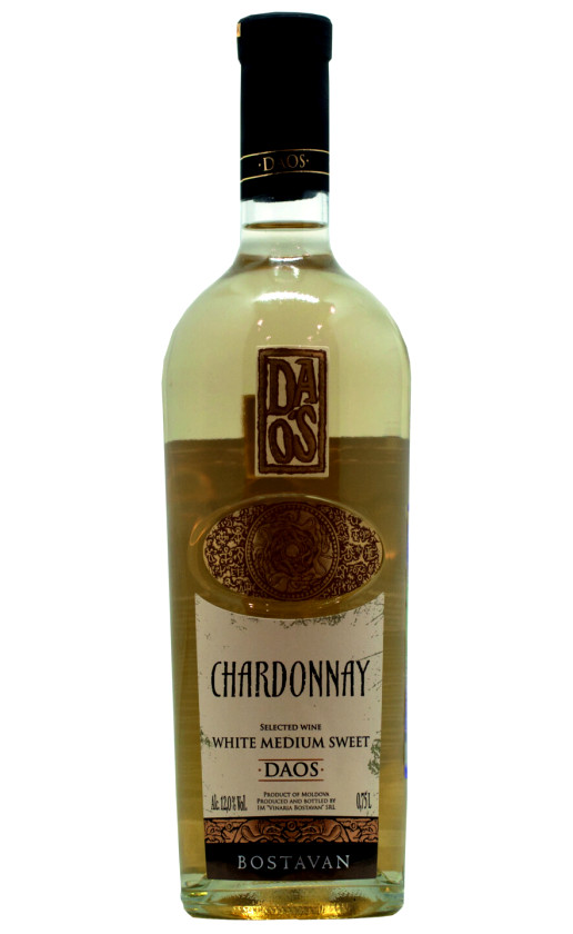 Wine Bostavan Daos Chardonnay Medium Sweet