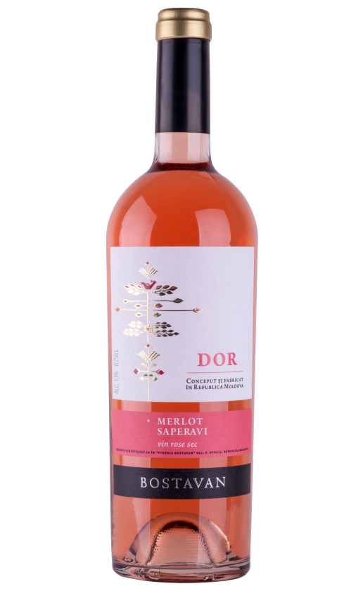 Wine Bostavan Dor Merlot Saperavi