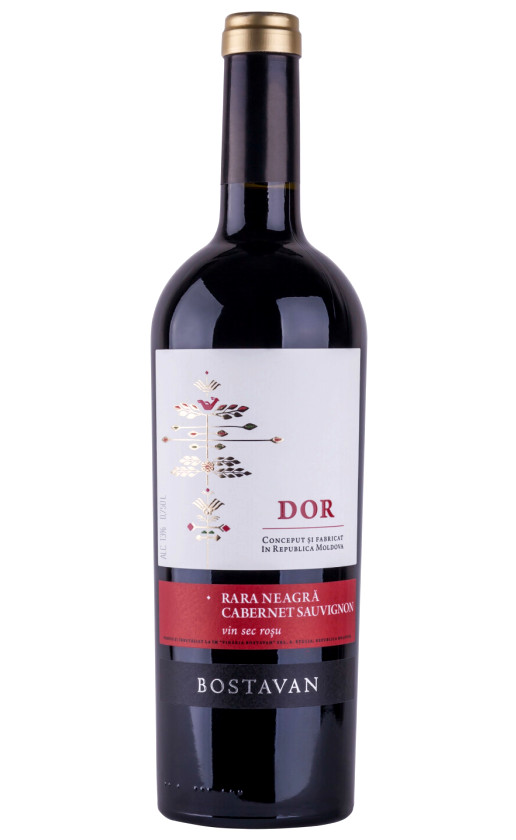 Вино Bostavan Dor Rara Neagra Cabernet Sauvignon