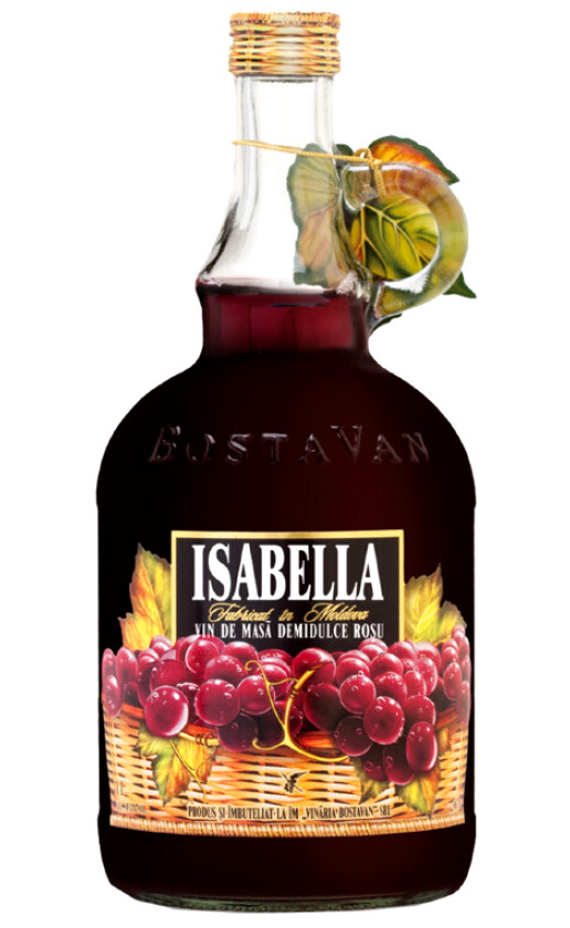 Wine Bostavan Isabella Demidulce