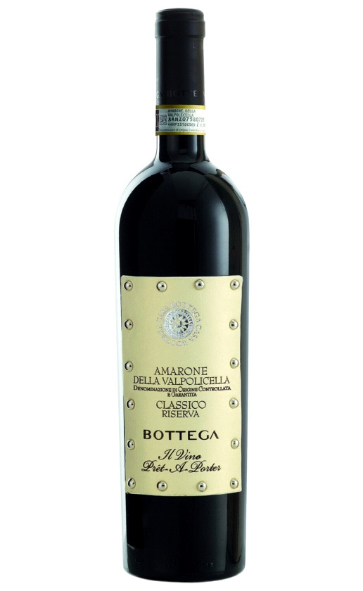 Wine Bottega Il Vino Pret A Porter Amarone Della Valpolicella Classico Riserva 2014