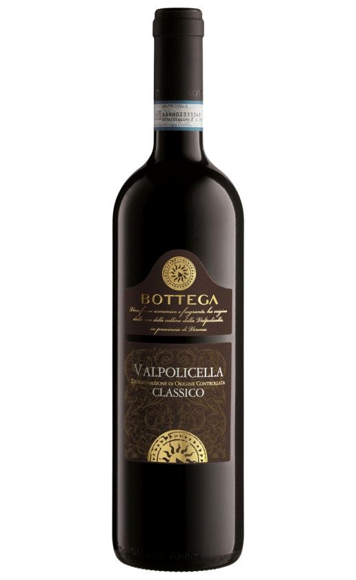 Wine Bottega Valpolicella Classico 2019