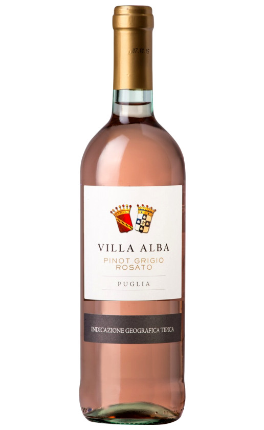 Wine Botter Villa Alba Pinot Grigio Rosato Puglia 2019