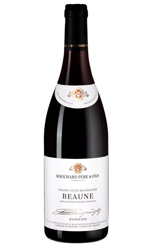Wine Bouchard Pere Et Fils Beaune 2018