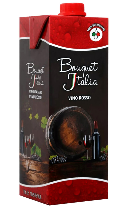Wine Bouquet Italia Red Dry Tetra Pak