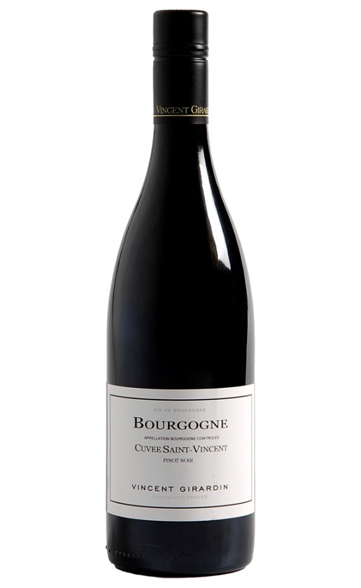 Wine Bourgogne Pinot Noir Cuvee Saint Vincent 2015