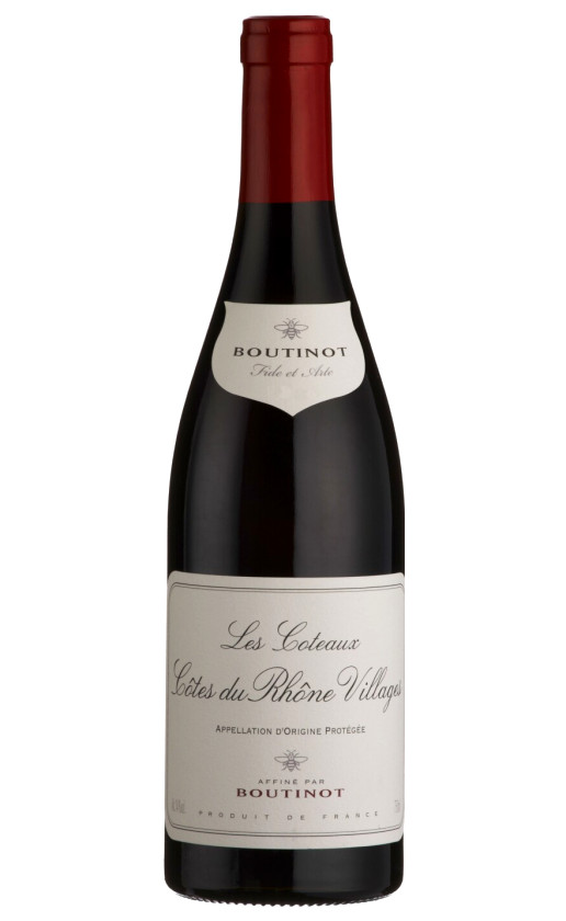 Wine Boutinot Les Coteaux Cotes Du Rhone Villages 2016