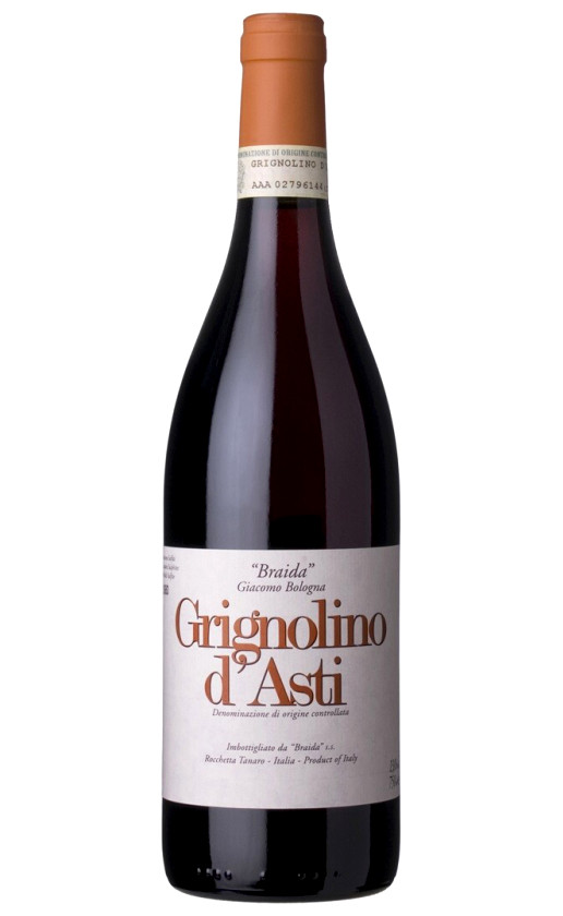 Wine Braida Grignolino Dasti
