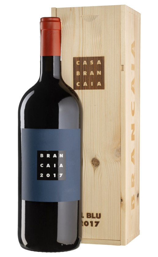Brancaia Il Blu Rosso Toscana 2017 wooden box