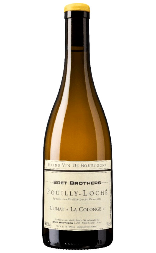 Вино Bret Brothers Pouilly-Loche Climat La Colonge 2018