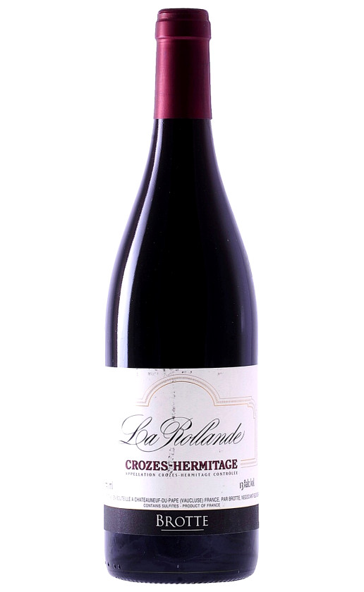 Вино Brotte La Rollande Crozes-Hermitage