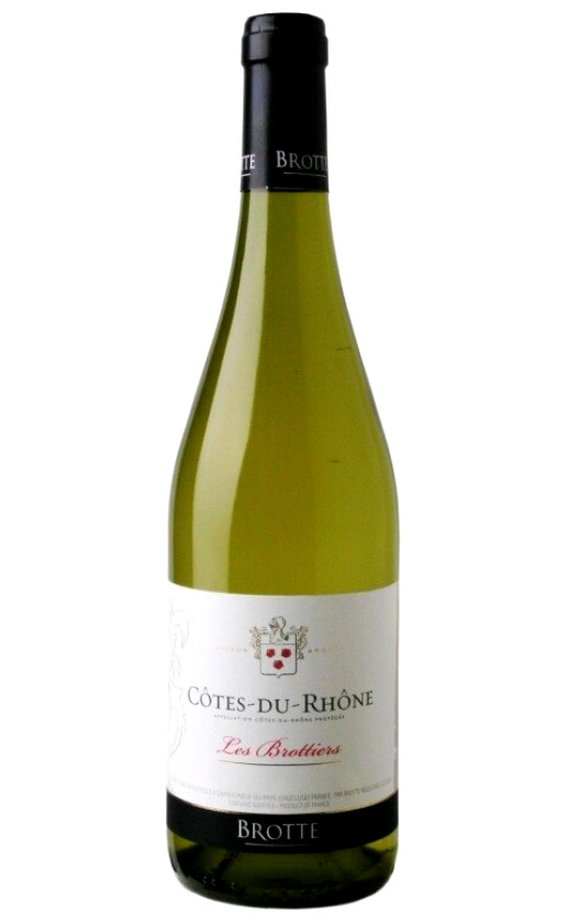 Wine Brotte Les Brottiers Blanc Cotes Du Rhone