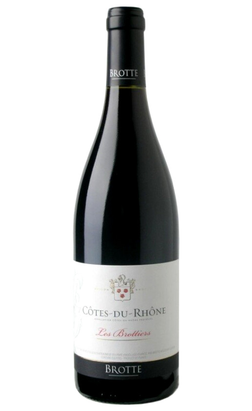 Wine Brotte Les Brottiers Rouge Cotes Du Rhone