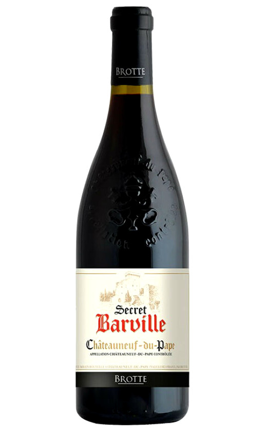 Wine Brotte Secret Barville Chateauneuf Du Pape 2012