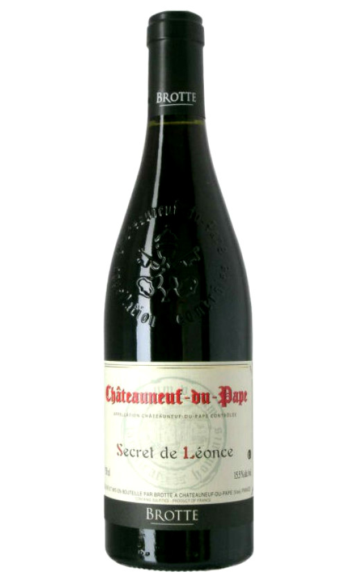 Wine Brotte Secret De Leonce Chateauneuf Du Pape