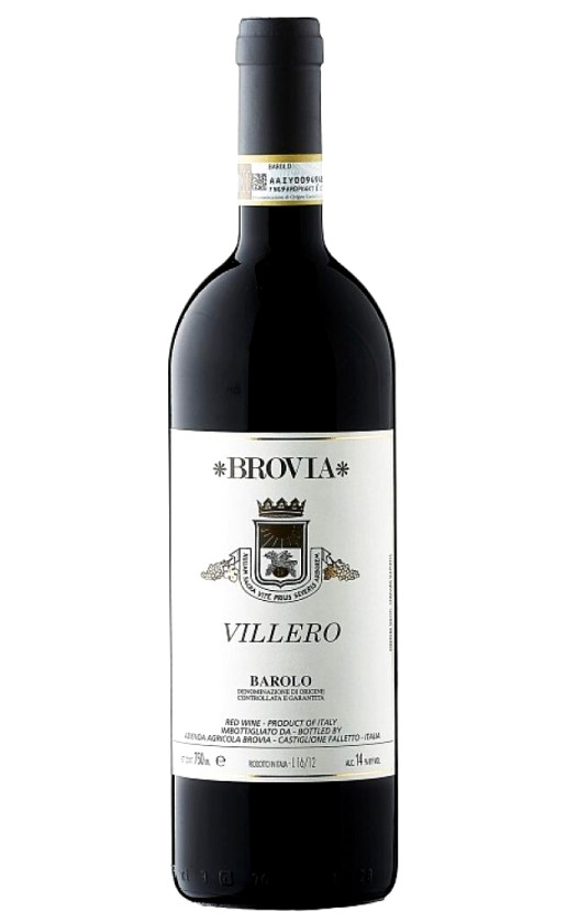 Вино Brovia Villero Barolo 2011
