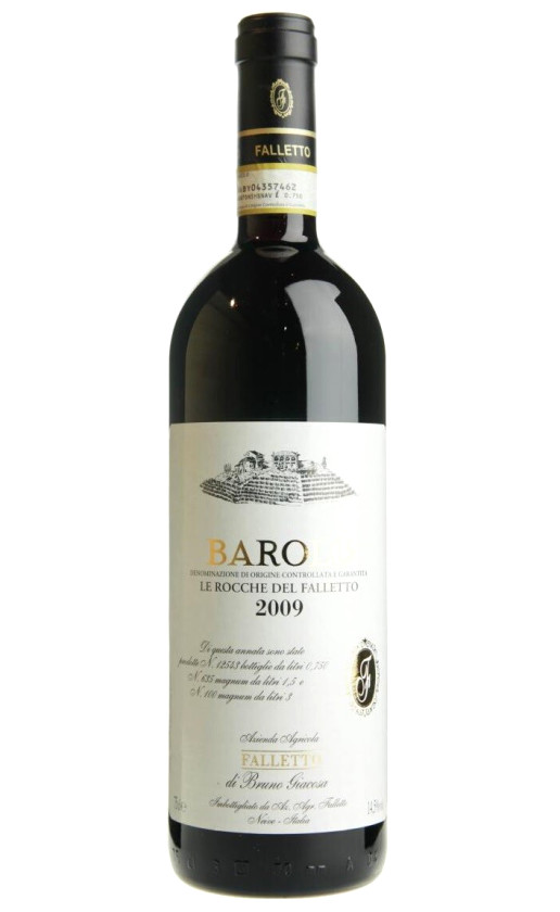 Wine Bruno Giacosa Barolo Le Rocche Dell Falletto 2009
