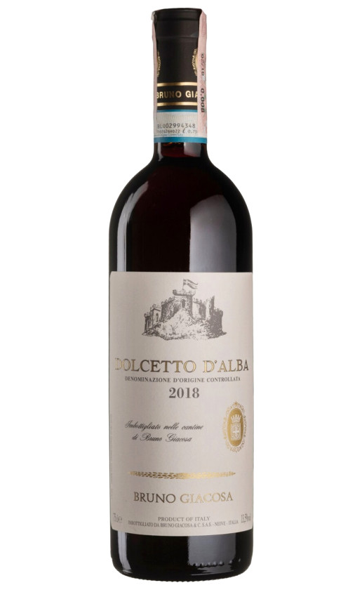 Wine Bruno Giacosa Dolcetto Dalba 2018