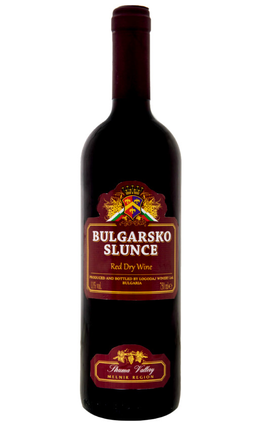 Wine Bulgarsko Slunce Red Dry