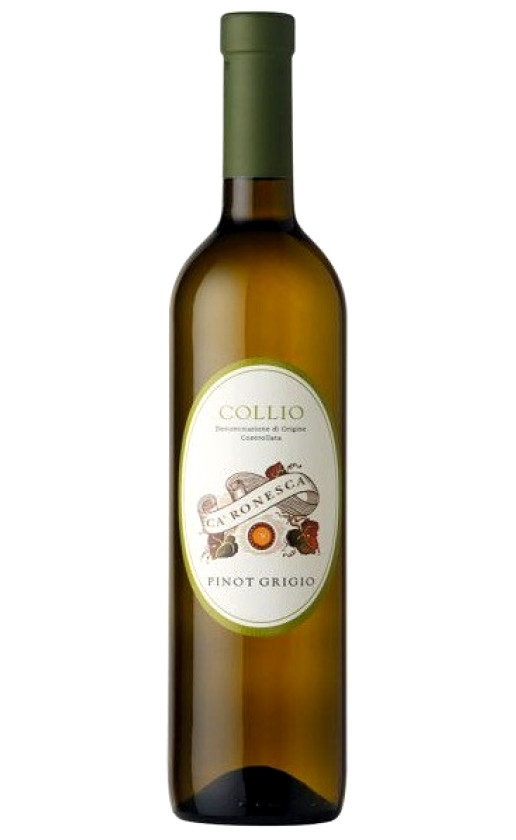 Вино Ca' Ronesca Pinot Grigio Collio 2016