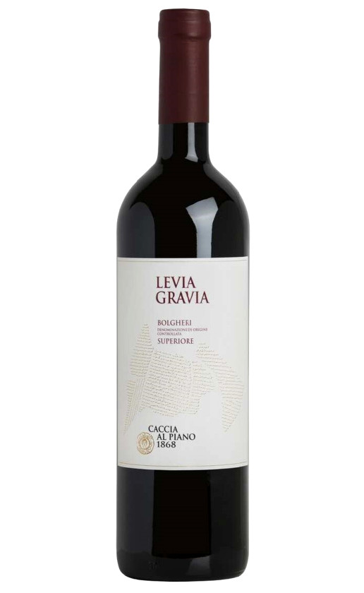 Wine Caccia Al Piano 1868 Levia Gravia Bolgheri Superiore 2015