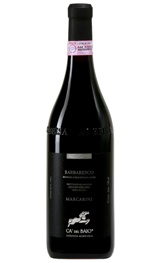 Вино Ca'del Baio Barbaresco Marcarini 2007