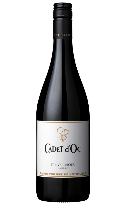 Вино Cadet d'Oc Pinot Noir Pays d'Oc 2016