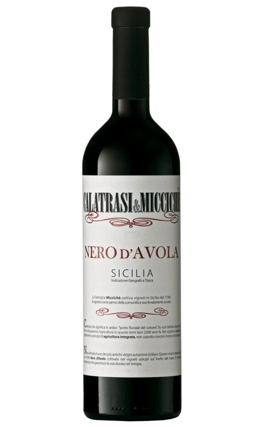 Wine Calatrasi Nero Davola Sicilia 2011