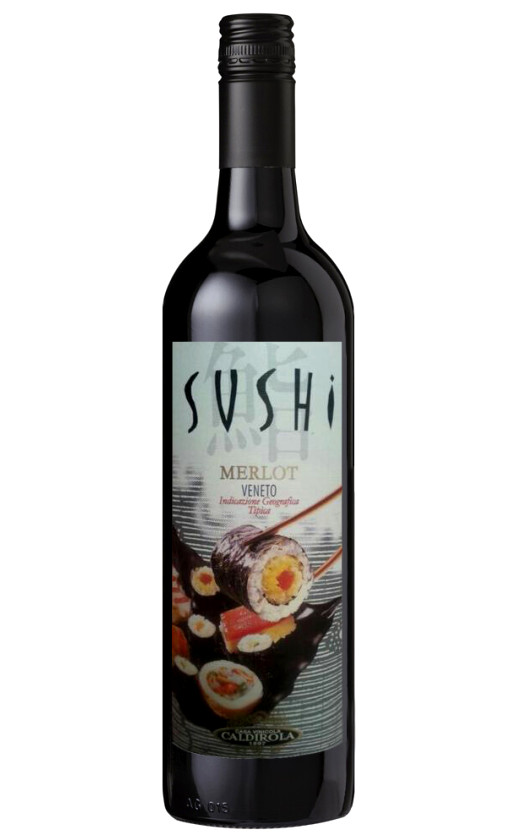 Wine Caldirola Sushi Merlot Veneto