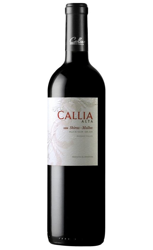 Вино Callia Alta Shiraz-Malbec