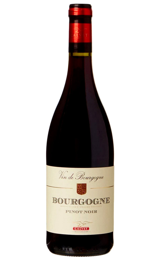 Вино Calvet Bourgogne Pinot Noir 2017