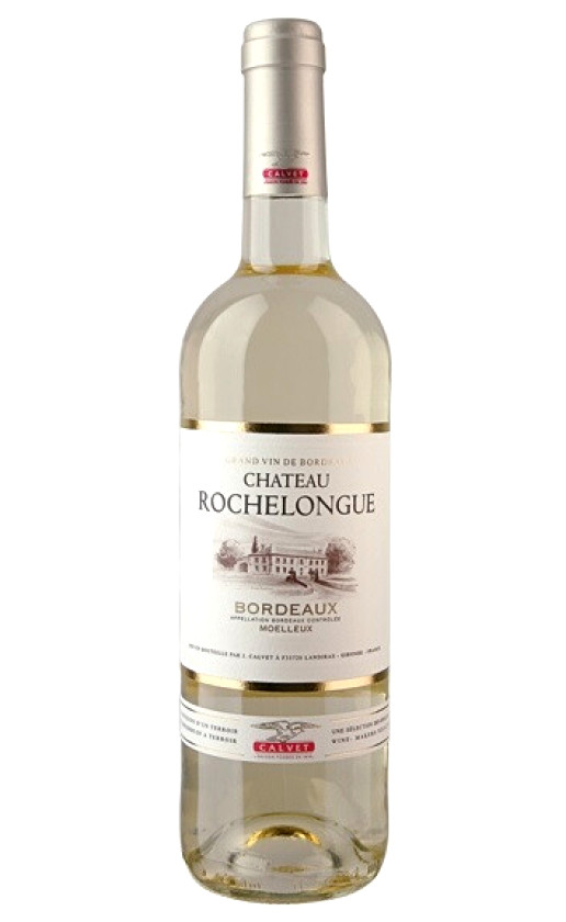 Wine Calvet Chateau Rochelongue Moelleux Bordeaux 2019