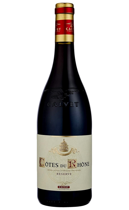 Wine Calvet Cotes Du Rhone Reserve
