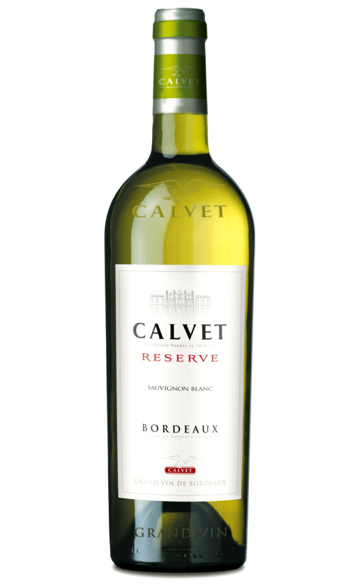 Wine Calvet Reserve Sauvignon Blanc Bordeaux