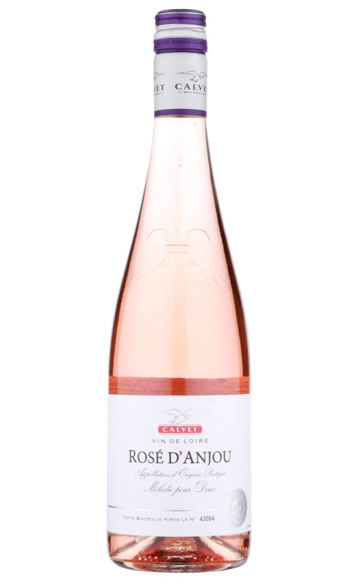 Вино Calvet Rose d'Anjou Moelleux 2020