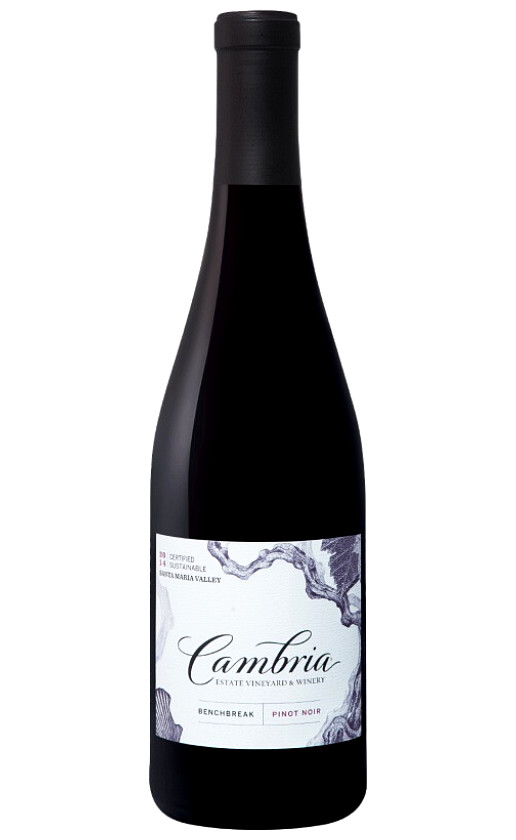 Вино Cambria Benchbreak Pinot Noir 2014