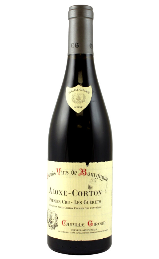 Wine Camille Giroud Aloxe Corton 1Er Cru Les Guerets 2002