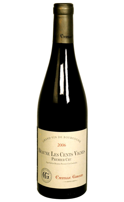 Wine Camille Giroud Beaune Premier Cru Les Cents Vignes 2006