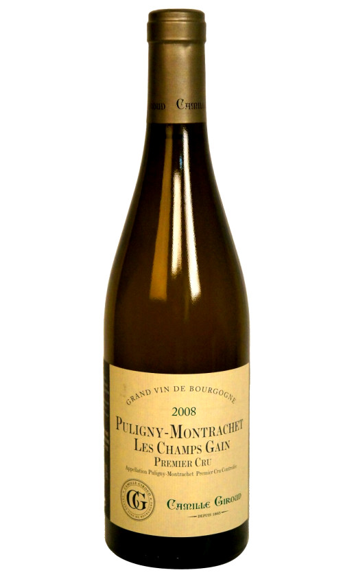 Wine Camille Giroud Puligny Montrachet Premier Cru Les Champs Gain 2008