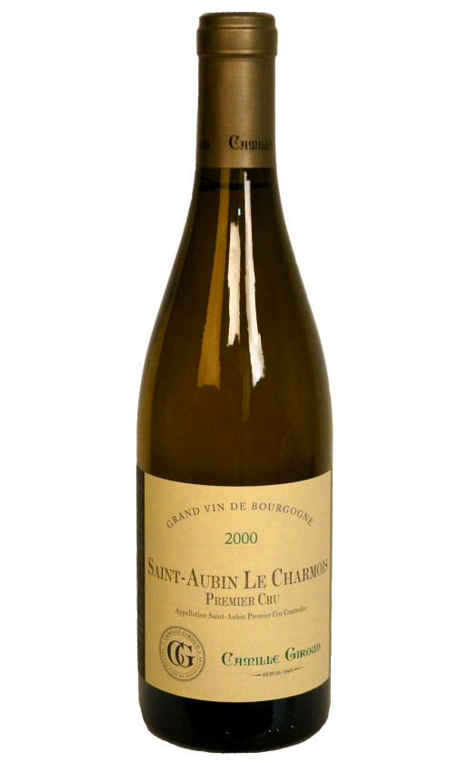 Wine Camille Giroud Saint Aubin Premier Cru Le Charmois 2000