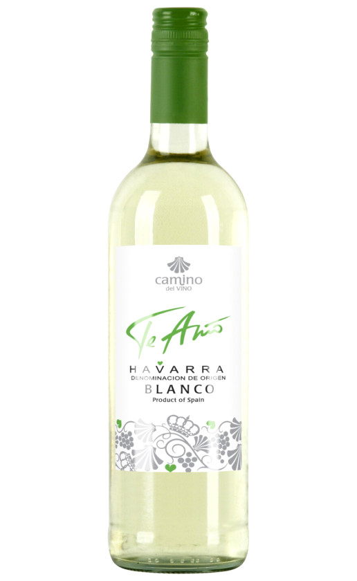 Вино Camino del vino Te amo Blanco Navarra
