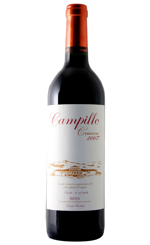 Wine Campillo Crianza 2007
