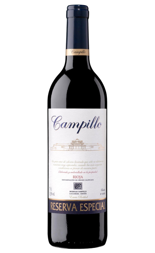 Wine Campillo Reserva Especial Rioja 2011
