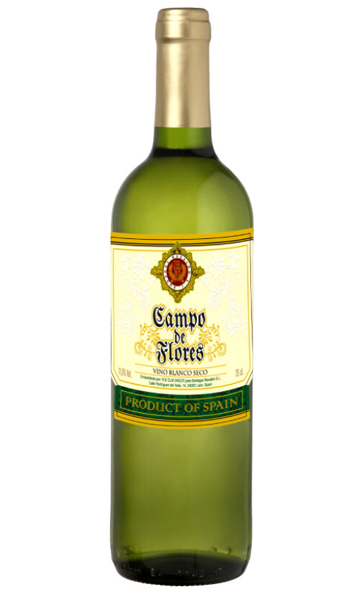 Вино Campo de Flores Blanco Seco