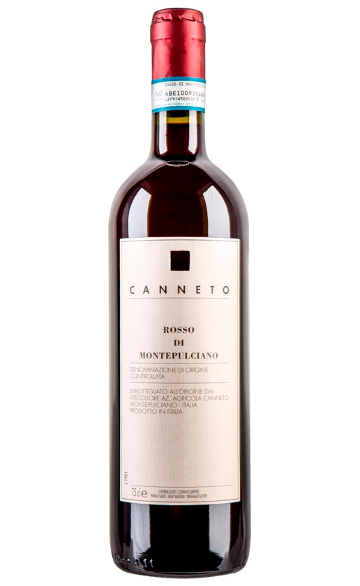 Wine Canneto Rosso Di Montepulciano 2019