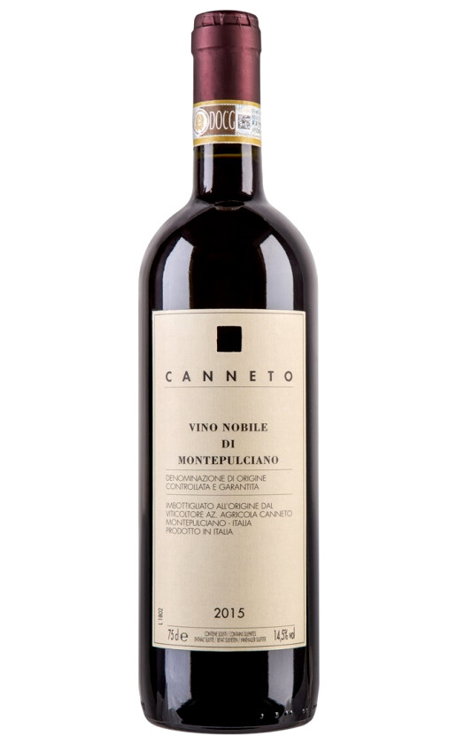 Wine Canneto Vino Nobile Di Montepulciano 2015