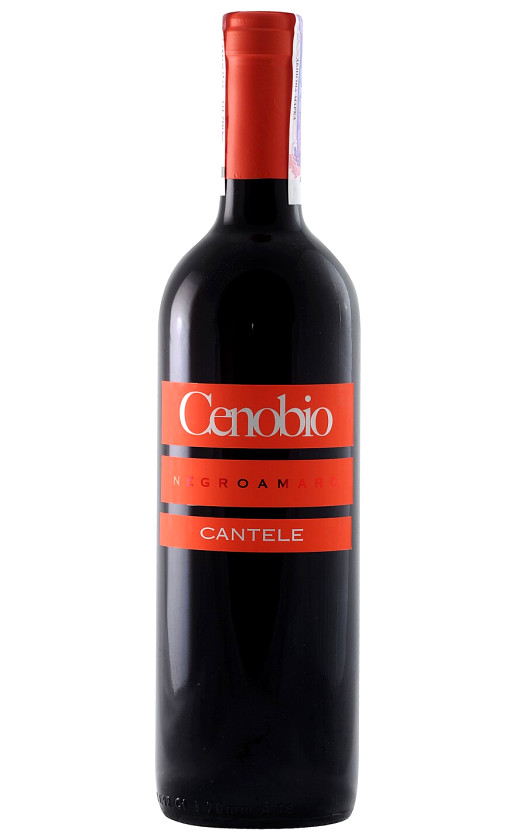 Wine Cantele Cenobio Negroamaro Salento